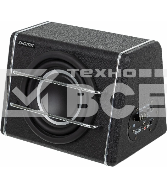 Сабвуфер автомобильный Digma DCS-80 150Вт активный (20см/8')