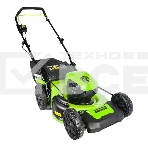 Газонокосилка аккумуляторная  GreenWorks GD60LM46HPK4, 60V, 46 см, бесщеточная, с 1хАКБ 4 А.ч. и ЗУ (2502807UB), фото12