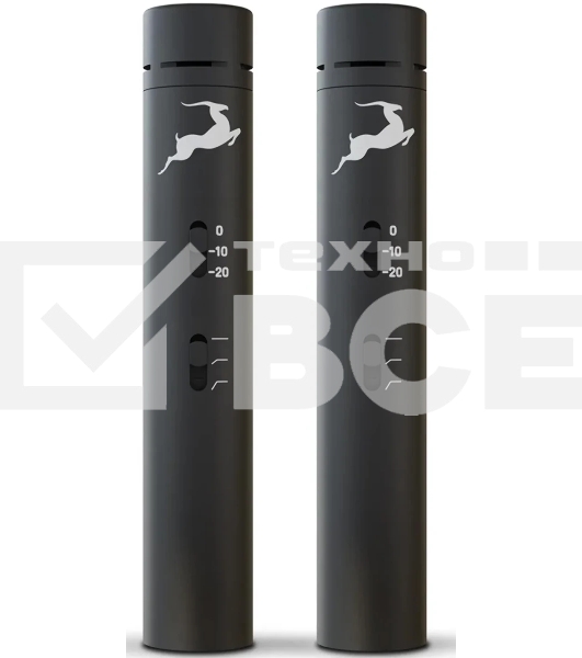 Пара микрофонов Antelope Audio Edge Note Bundle конденсаторные, диафрагма: 16,1 мм, кардиоида, 20 Гц - 20 кГц, уровень звукового давления: 146 дБ, соотношение сигнал-шум: 69 дБ (А), чувствительность: -42 дБ, 8 мВ/Па (+/-3 дБ)
