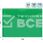 Конверт на кнопке Silwerhof Eco A4 пластик 0.12мм зеленый, фото2