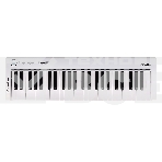 Клавиатура MIDI [AX-1973W] Axelvox [KEY49j White] 4-октавная (49 клавиш) динамическая USB, 3 кнопки, джойстик (Pitch Bend и Modulation), 1 программируемый фейдер, вход Sustain педали, выключатель питания, питание от USB. Цвет белый., фото 1