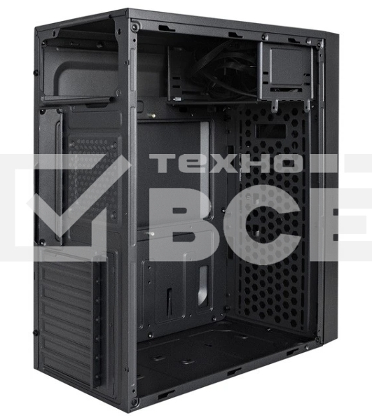 Компьютерный корпус Miditower ExeGate AA-440U-UNS400 (ATX, БП UNS400 с вент. 12см, 2хUSB+1хUSB 3.0, аудио, черный)