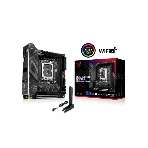 Материнская плата ASUS ROG STRIX B860-I GAMING WIFI, LGA1851, Intel B860, 2xDDR5, 4xSATA, 2xM.2, 1xPCIe 5.0 x16, 1xDP, 1xHDMI, 1xThunderbolt 4, 1x2.5Gb LAN, Wi-Fi 7, 2xUSB 2.0, 3xUSB 3.2 Gen 1, 1xUSB 3.2 Gen 2, 1xUSB 3.2 Gen 2x2, 1xUSB-C, 1xS/PDIF, 2x3.5 мм, 7.1, Mini-ITX, фото2