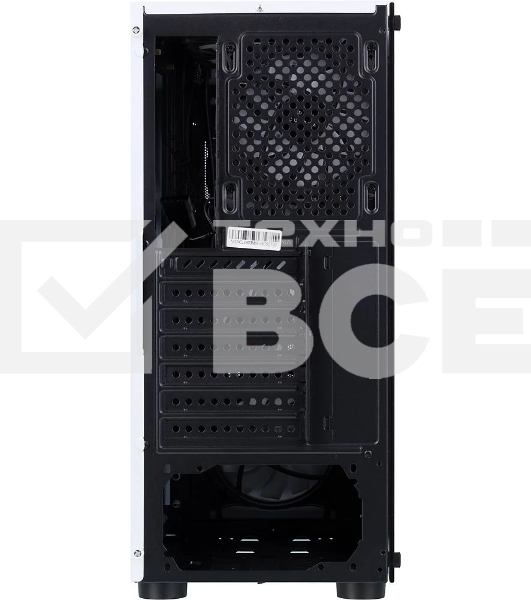 Компьютерный корпус AeroCool / Formula CL-3303W RGB белый без БП ATX 6x120mm 2xUSB2.0 1xUSB3.0 audio bott PSU