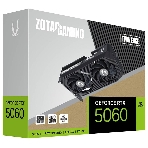 Видеокарта Zotac PCI-E 5.0 RTX 5060 TWIN EDGE NVIDIA GeForce RTX 5060 8Gb 128bit GDDR7 2497/28000 HDMIx1 DPx3 HDCP Ret, фото2