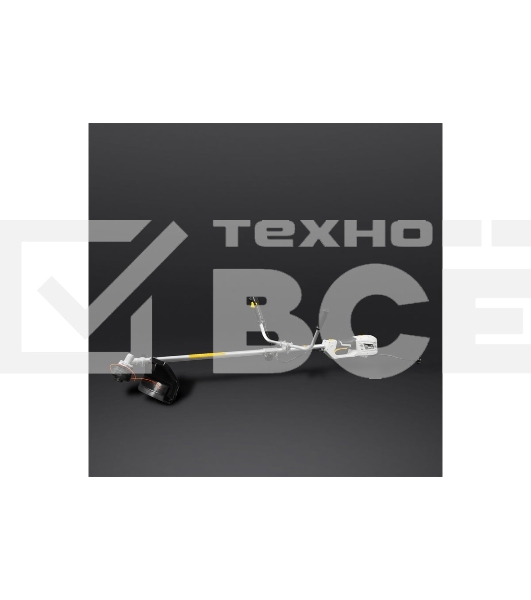 Триммер электрический Kranz KR-1400, 1400Вт, 420/255мм, катушка+диск, разборная штанга