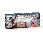 Клавиатура проводная Ritmix RKB-681BL Gray серый-бордовый, фото2