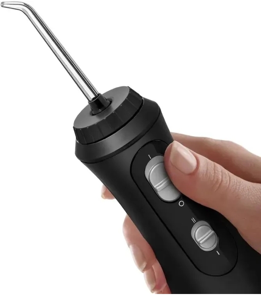 Ирригатор Waterpik WP-492 EU черный, от аккумулятора, 210 мл, 2 режима