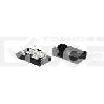Соединительный бокс для витой пары UTP cat. 5e, 6 T568A/B, IDC: krone, черный VCOM <NM211>, фото4