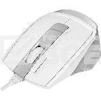 Мышь проводная A4Tech Fstyler FM45S Air белый/серебристый, 2400 dpi, USB, кнопки - 7, фото2