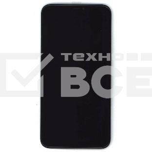 Дисплей Amperin для Apple iPhone XS Max в сборе с тачскрином (Soft Oled), черный