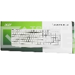 Клавиатура Acer OKW301 (ZL.KBDCC.01B) проводная, USB, белый, фото7