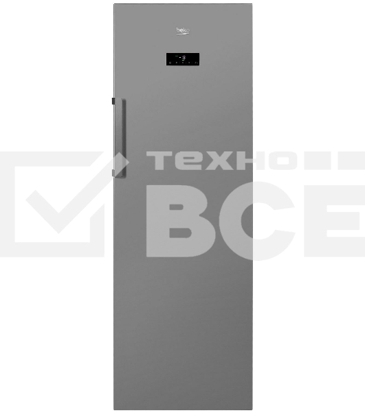 Морозильная камера Beko FNKR5290E21S, серебристый, 255 л, 7 ящиков