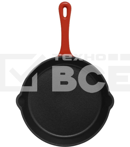 Сковорода Maunfeld Devon MFP20CE16R, 20 см, без крышки, красный