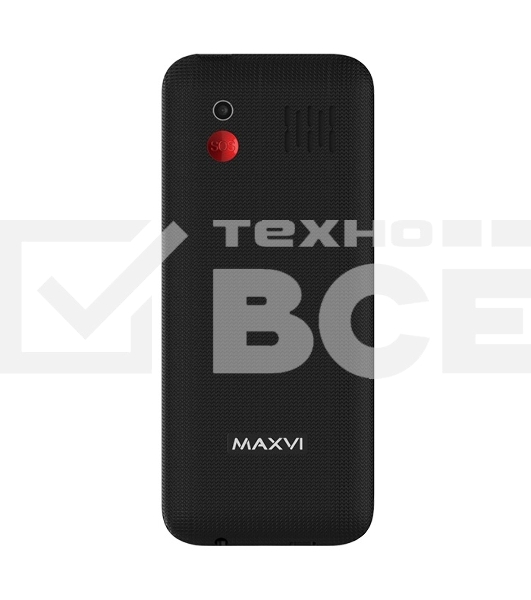 Мобильный телефон MAXVI B35 черный