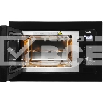 Микроволновая печь встраиваемая Domfy DM2540BW BG черный, 25 л, 900 Вт,  переключатели - поворотный механизм/кнопки, фото6