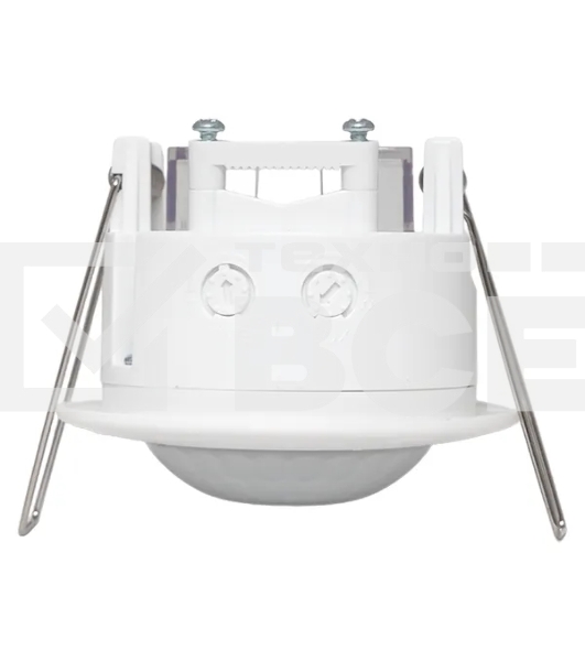 Датчик движения EKF dd-ms-100 (ИК) MS-100 (ДД) встраив. 1200 Вт 360 град. до 6 м IP20