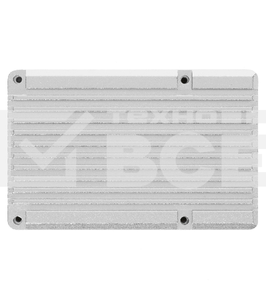 Корпус Qumo Aluminum case without fan, Raspberry Pi 3, silver(RS024)
