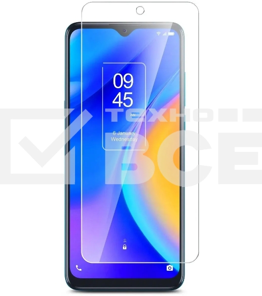 Защитное стекло для экрана BoraSCO для TCL 20E гибридная