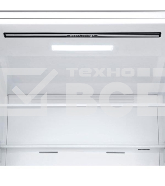 Холодильник LG GA-B509CLSL графитовый двухкамерный 277/107л морозилка снизу, No Frost
