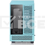 Компьютерный корпус Thermaltake The Tower 100 Turquoise черный без БП miniITX 1x120мм 3x140мм 2xUSB 3.0 audio bott PSU, фото10