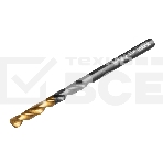 Сверло по металлу Denzel 3,8 мм, HSS-Tin, Golden Tip, 10 шт., фото3