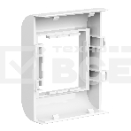 Рамка установочная под 45х45 2мод. PDA-45N 80 (подходит для Mosaic) ДКС 00513, фото4