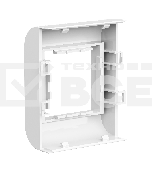 Рамка установочная под 45х45 2мод. PDA-45N 80 (подходит для Mosaic) ДКС 00513