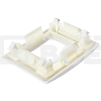 Рамка установочная под 45х45 2мод. для кабель-канала Праймер ИЭК CKK-40D-RU2-K01, фото3