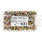 Заклепки резьбовые Denzel стальные, оцинкованные, М4, пластиковый кейс, 140 шт., фото2