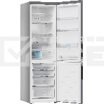 Холодильник Haier C2F620CFU1 серебристый двухкамерный 278/108л морозилка снизу, No Frost, фото5