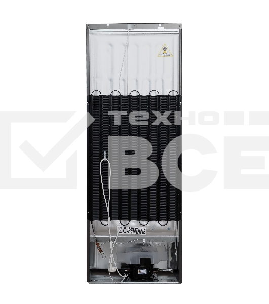 Холодильник Indesit TIA 16 NG серый/черный двухкамерный 245/51 л морозилка сверху, капельная система