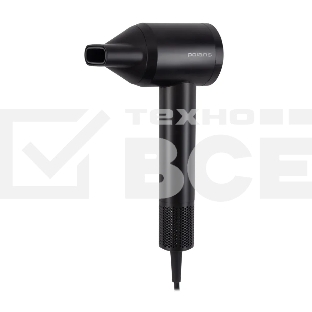 Фен Polaris PHD-1110 графитовый, 1600 Вт, ионизация