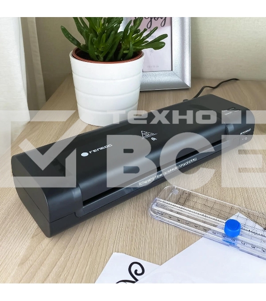 Ламинатор Гелеос ЛМ A4 Комбо, 2 вала, А4, 150мкм, 300 мм/мин