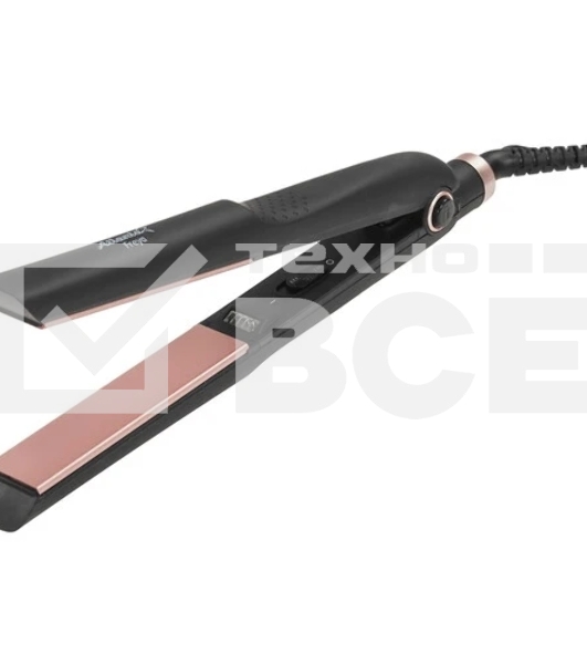 Выпрямитель для волос Atlanta ATH-6742 черный, 25 мм, 200 °C, 1 режим