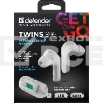 Гарнитура Defender TWINS 916 TWS белый, фото2