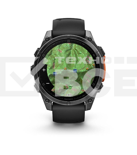 Смарт-часы Garmin Fenix 8 AMOLED серый, черный 47мм