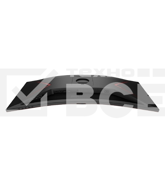 Монитор 34' AOC CU34G2XP, VA 3440x1440, 180 Гц, 1 мс, 21:9, 400 кд/м², 2xHDMI, 2xDP, 2x4 Вт, изогнутый, черный/красный