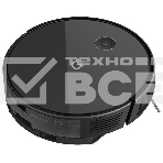 Робот-пылесос Irbis Bean 0421 чёрный, 2500 мАч Li-ion, уборка влажная/сухая, пылесборник контейнер 0.34 л, фото 1