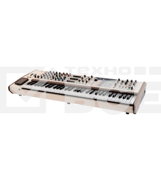 Синтезатор Arturia [PolyBrute 12] 12 голосная полифония, 61 клавиша, полифоническая клавиатура нового поколения с технологией MPE, 2x аналоговых VCO, 32-шаговый арпеджиатор, 64-шаговый секвенсор, 3D-контроллер Morphee [551002]