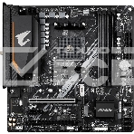 Материнская плата Gigabyte B550M AORUS ELITE AX, Socket AM4, AMD B550, 4xDDR4, 4xSATA, 2xM.2, 1xPCI-E 4.0 x16, 1xPCI-E 3.0 x4, 1xPCI-E x1, 1xDVI-D, 1xHDMI, 1x 1Gb LAN, 4xUSB-A 3.2 Gen 1, 4xUSB-A 2.0, 3x3.5 мм, 7.1, Micro-ATX, фото 1