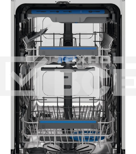 Встраиваемая посудомоечная машина Electrolux EEM43211L узкая, загрузка 10 комплектов