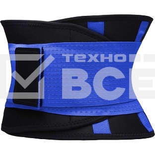 Пояс для похудения CleverCare, синий, размер XL TX-LB033L