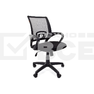 Кресло компьютерное Chairman 696 TW-01 черный (7000799) Россия