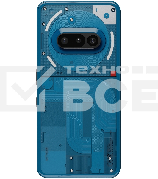 Смартфон Nothing Phone (3a) A10400153 12/256Gb, синий