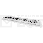 Клавиатура MIDI [AX-1973W] Axelvox [KEY49j White] 4-октавная (49 клавиш) динамическая USB, 3 кнопки, джойстик (Pitch Bend и Modulation), 1 программируемый фейдер, вход Sustain педали, выключатель питания, питание от USB. Цвет белый., фото7