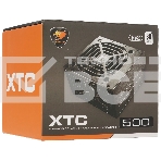 Блок питания Cougar XTC500 (31XC050.0001P), 500Вт, 80 PLUS, 120мм, черный, фото3
