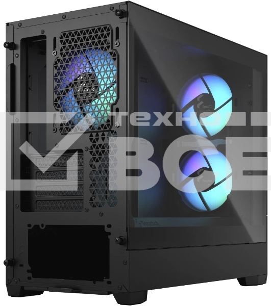 Компьютерный корпус Fractal Design Pop Mini Air RGb черный TG Clear Tint FD-C-POR1M-06