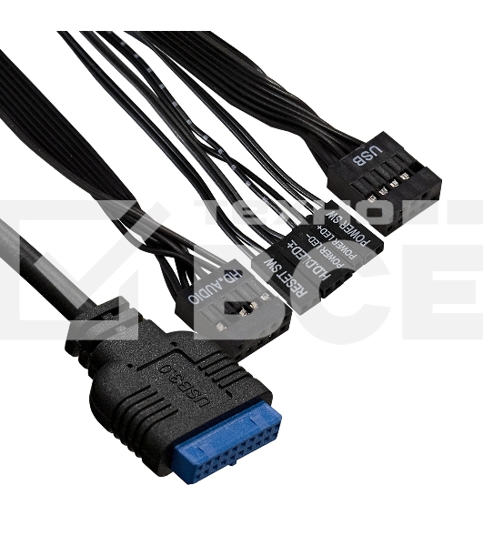 Компьютерный корпус Desktop ExeGate EX291267RUS MI-301U (mATX/mini-ITX, без БП, 1*USB+1*USB 3.0, аудио, черный)