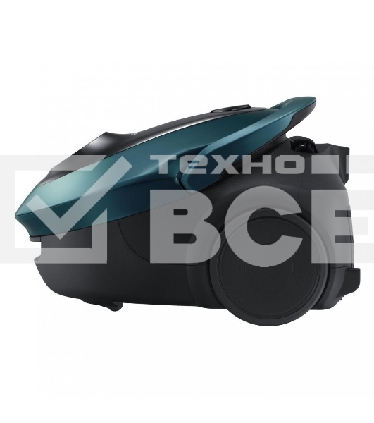 Пылесос Samsung VC20M2540JN/EV черный/зеленый, 460/2000 Вт, уборка сухая, пылесборник мешок 2.5 л